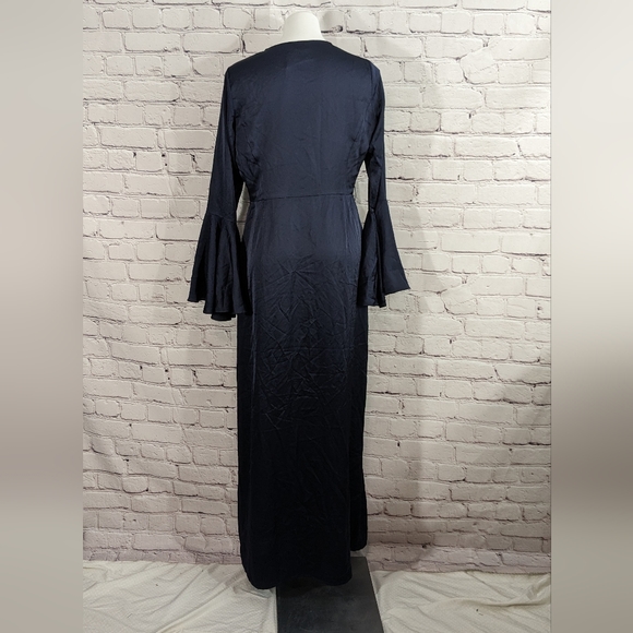 ASOS Navy Blue wrap dress - Picture 6 of 6